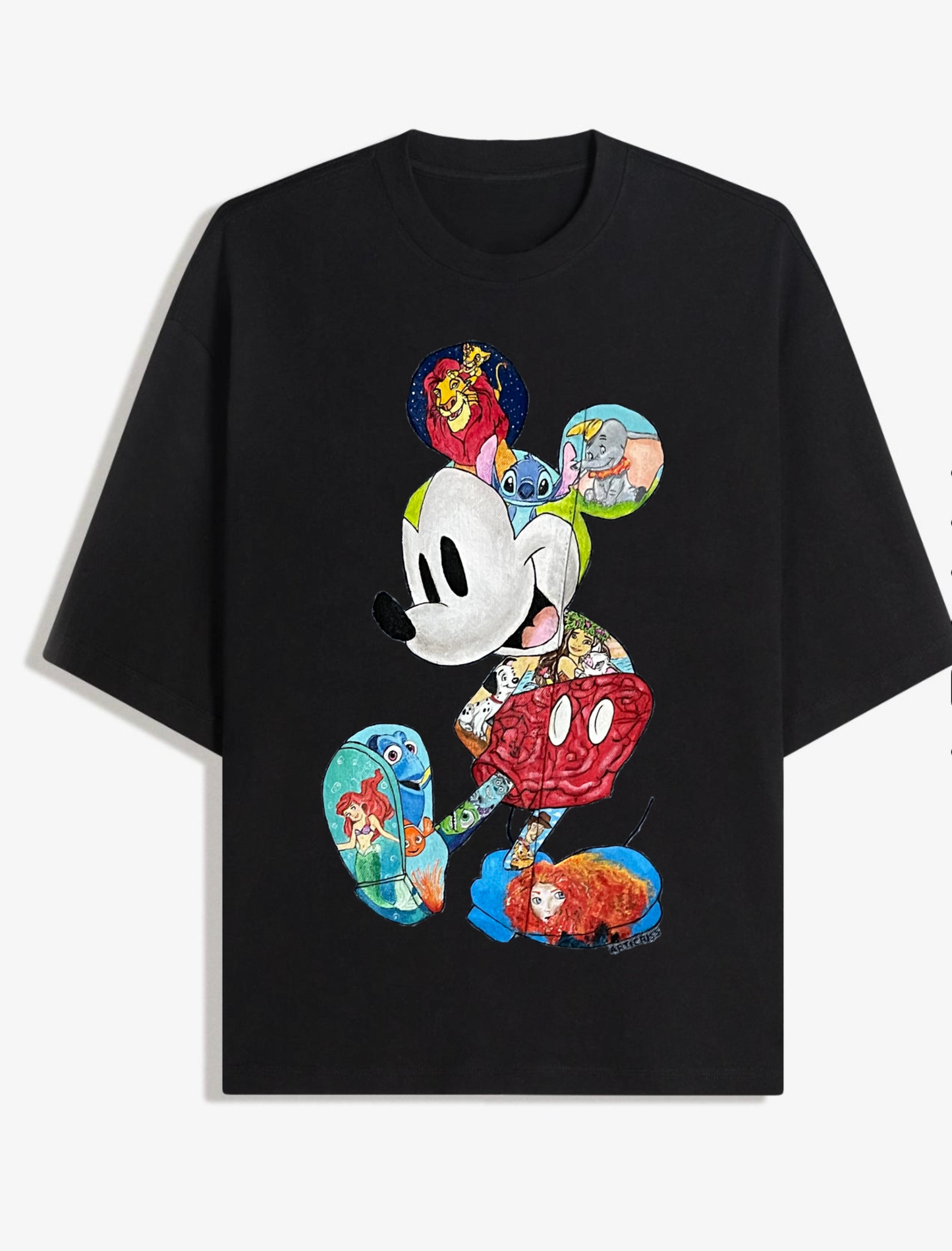 Camiseta oversize Mickey