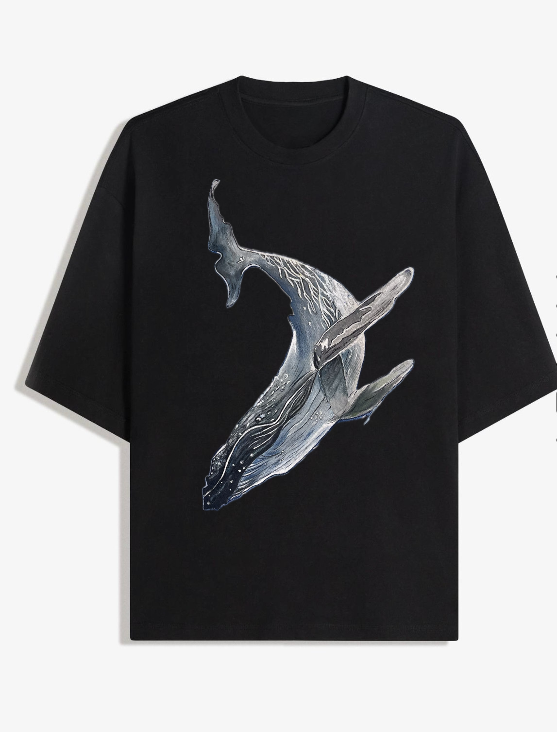 Camiseta oversize Ballena1