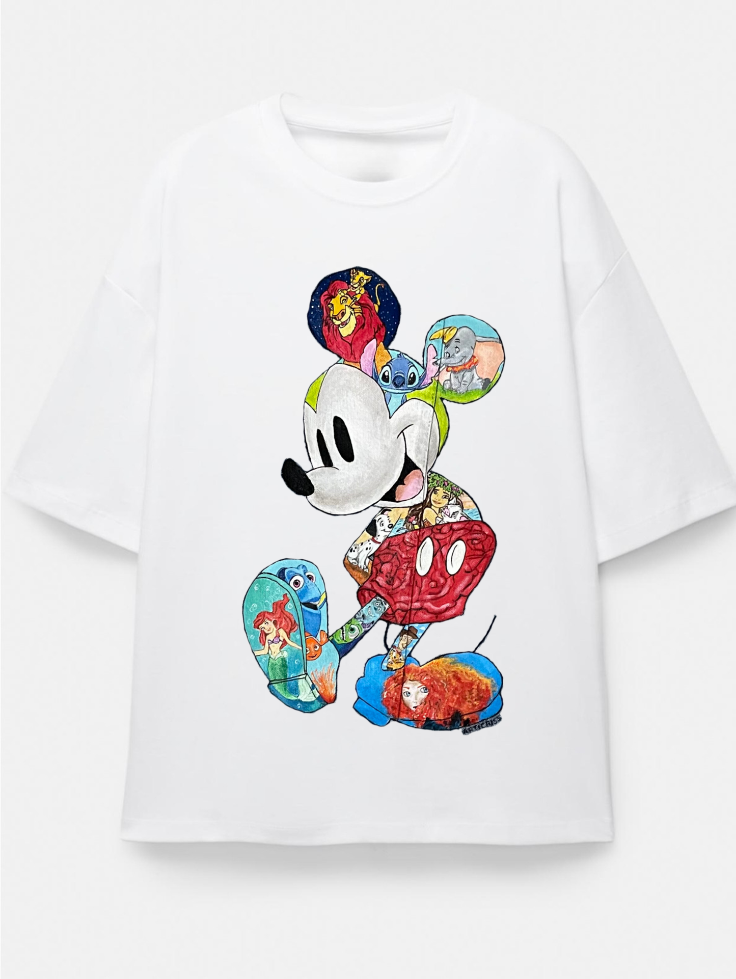 Camiseta oversize Mickey