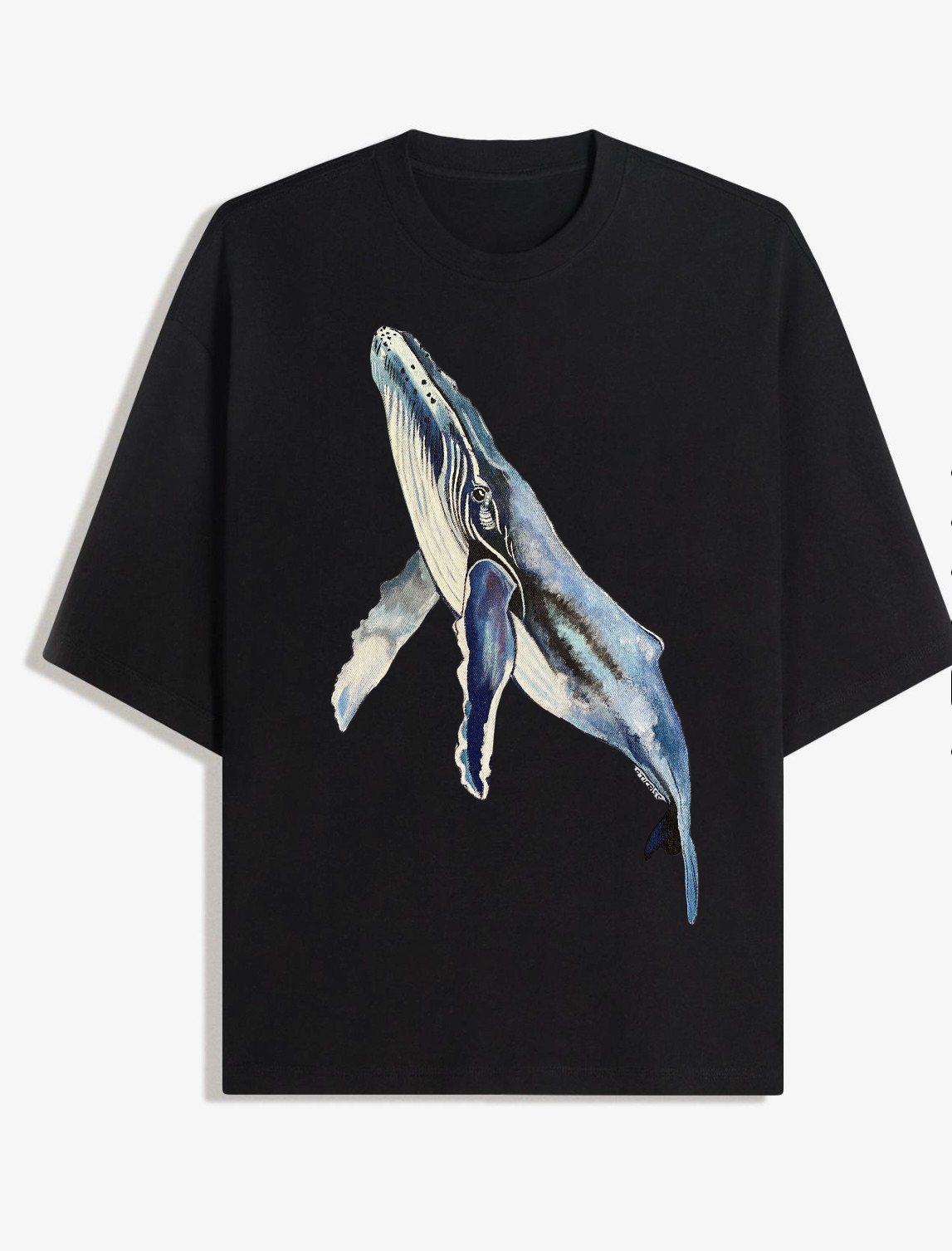 Camiseta oversize Ballena