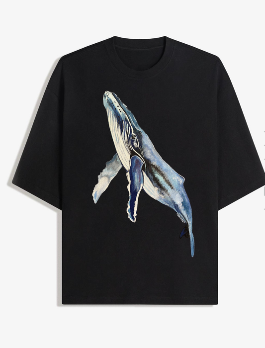 Camiseta oversize Ballena