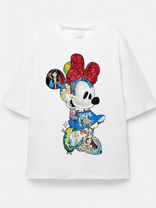 Camiseta oversize Minnie