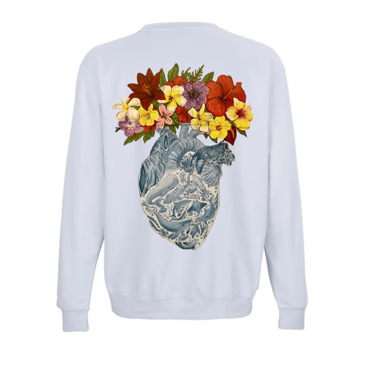 Sudadera Corazón océano