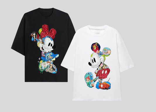 Pack Camisetas Mickey y Minnie